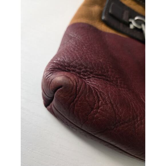 Fossil Dawson Leather Multi Colored Crossbody Bag - Picture 8 of 12